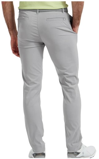 FootJoy Performance Tapered Slim Fit pantalones de hombre, gris