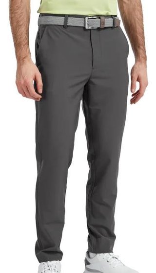 FootJoy Performance Tapered Slim Fit pantalones de hombre, gris oscuro