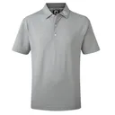 FootJoy Stretch Pique Solid polo de junior, gris