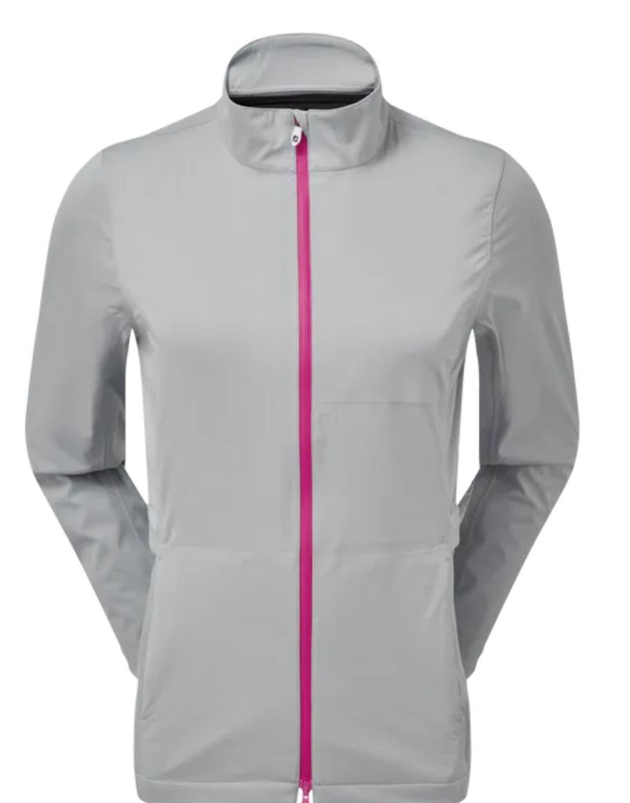 FootJoy Hydroknit chaqueta de mujer, gris/rosa