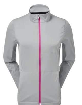 FootJoy Hydroknit chaqueta de mujer, gris/rosa
