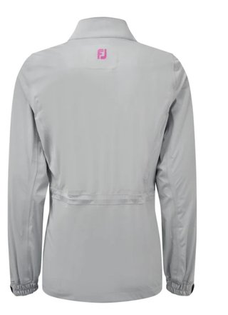 FootJoy Hydroknit chaqueta de mujer, gris/rosa