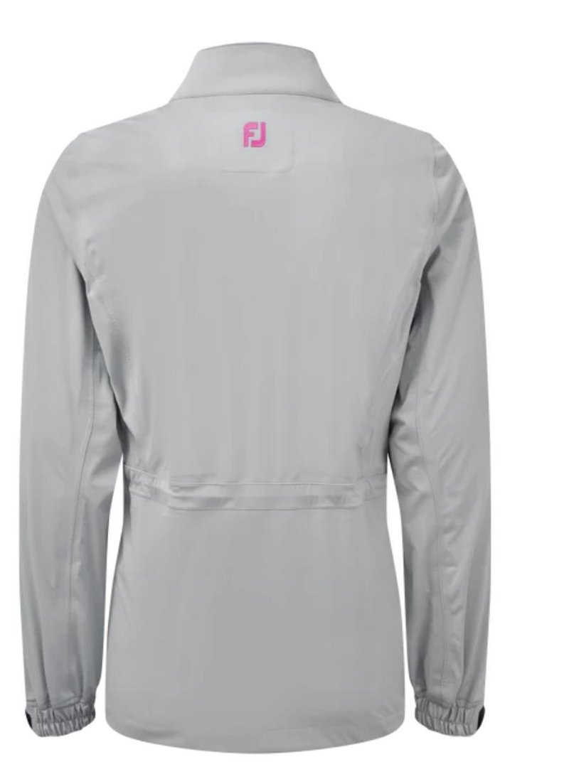 FootJoy Hydroknit chaqueta de mujer, gris/rosa