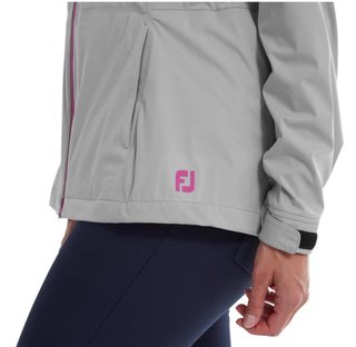 FootJoy Hydroknit chaqueta de mujer, gris/rosa