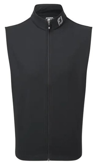 FootJoy Full-Zip Knit chaleco de hombre, negro