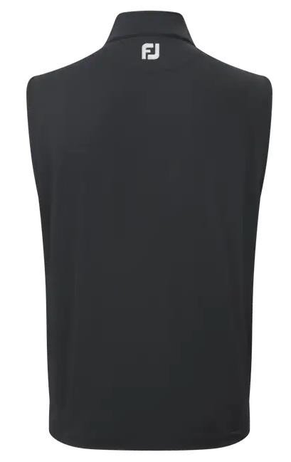 FootJoy Full-Zip Knit chaleco de hombre, negro