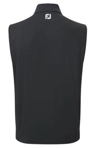 FootJoy Full-Zip Knit chaleco de hombre, negro