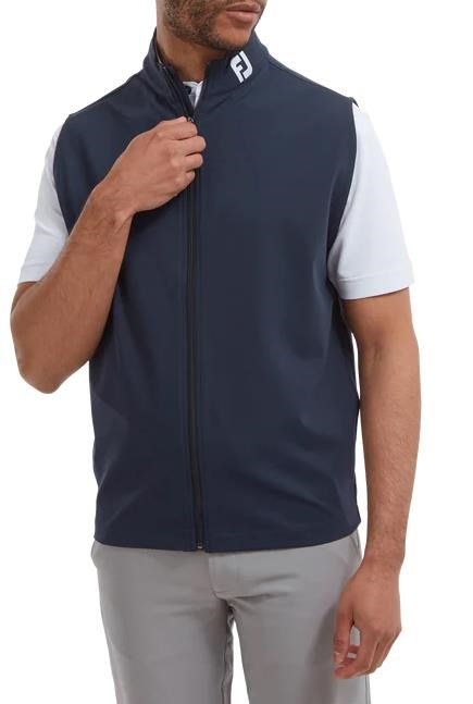 FootJoy Full-Zip Knit chaleco de hombre, navy