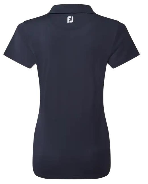 FootJoy Stretch Pique Solid polo de mujer, azul marino