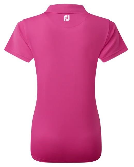 FootJoy Stretch Pique Solid polo de mujer, heather pink
