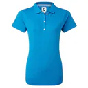 FootJoy Stretch Pique Solid polo de mujer, cobalt