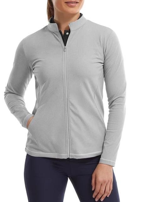 FootJoy Full-Zip Midlayer sudadera de mujer, gris