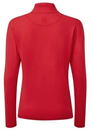 FootJoy Full-Zip Midlayer sudadera de mujer, roja