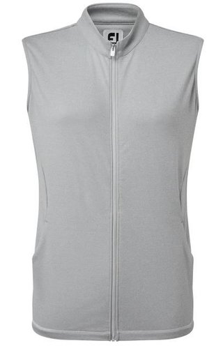 FootJoy Full-Zip chaleco de mujer, gris jaspeado