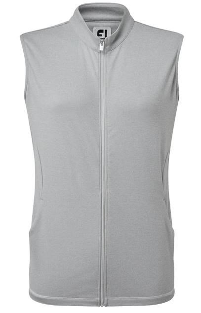 FootJoy Full-Zip chaleco de mujer, gris jaspeado
