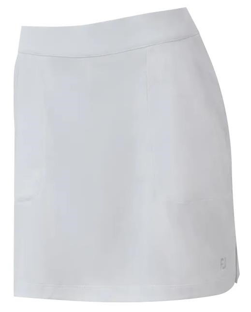 FootJoy Interlock Stretch skort (long) de mujer, blanco