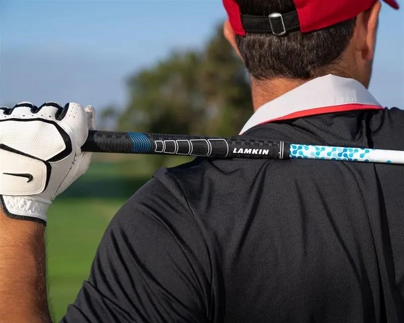Lamkin Sonar 60R+ grip, negro/azul, STANDARD