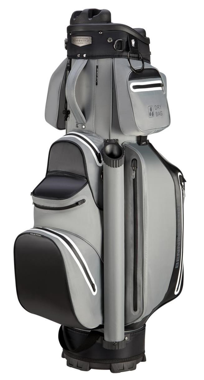 Bennington Select 360° Waterproof cart bag, gris/negro