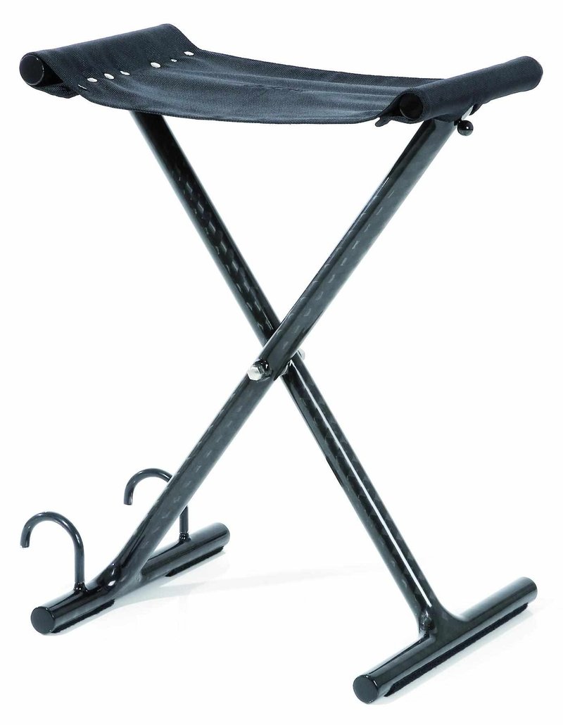 JuStar golfer seat, carbon negro