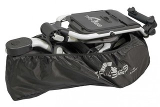 Axglo Tri-360 V2 Wheel Cover, negro