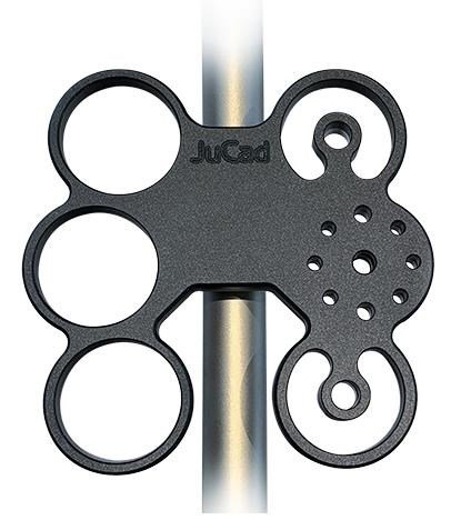 JuCad soporte para tablet para todos los carritos JuCad, negro