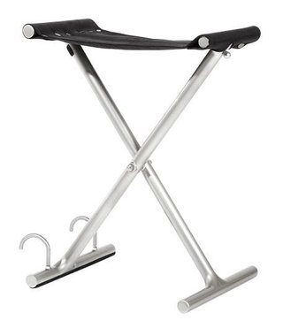 JuCad Golfer Seat made of Carbon, plateado