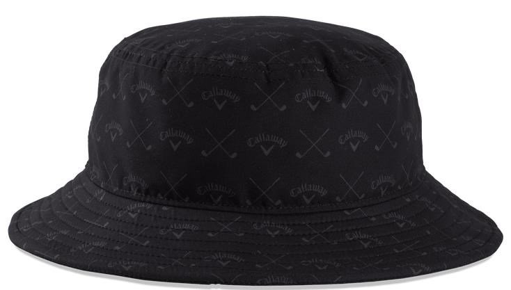 Callaway HD Bucket sombrero de hombre, negro/carbón