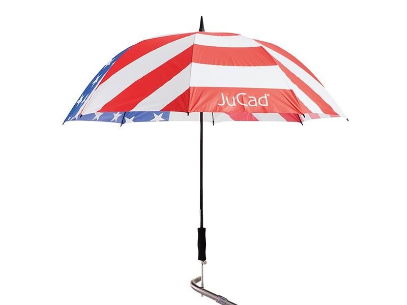 JuCad JuCad telescopic golf umbrella 68" with pin, stars & stripes multicolor
