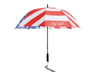 JuCad JuCad telescopic golf umbrella 68" with pin, stars & stripes multicolor