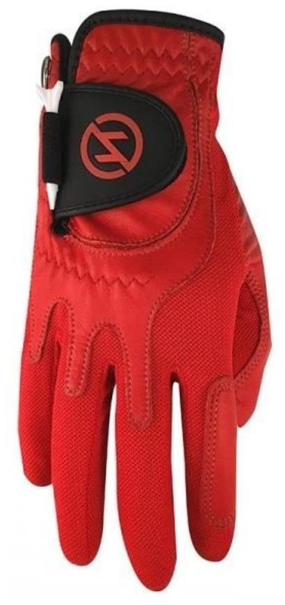Zero Friction Cabretta guante de golf para hombre, rojo