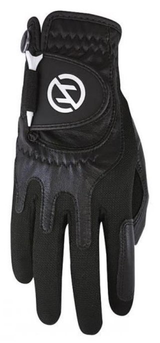 Zero Friction Cabretta guante de golf para hombre, negro