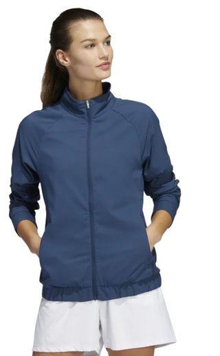 Adidas Essentials Full Zip chaqueta de mujer, crew navy