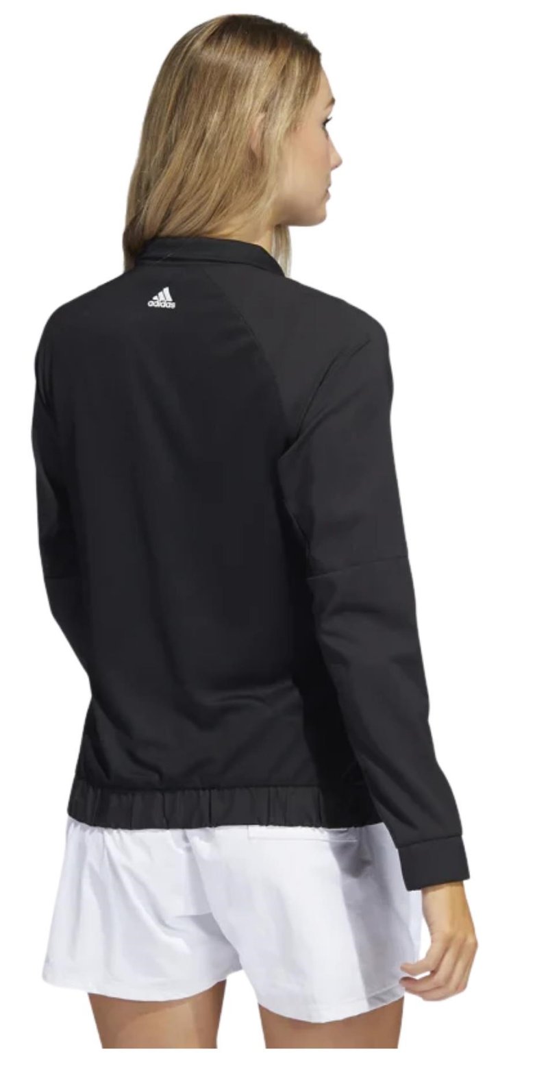 Adidas Essentials Full Zip chaqueta de mujer, negra