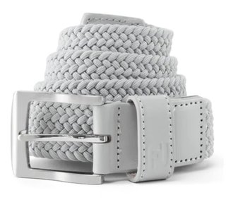 FootJoy Braided cinturón de hombre, gris