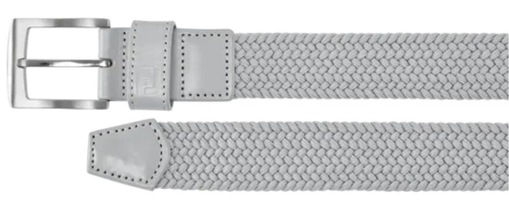 FootJoy Braided cinturón de hombre, gris
