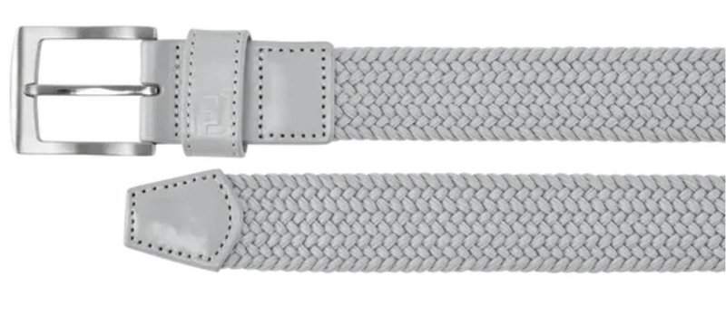 FootJoy Braided cinturón de hombre, gris