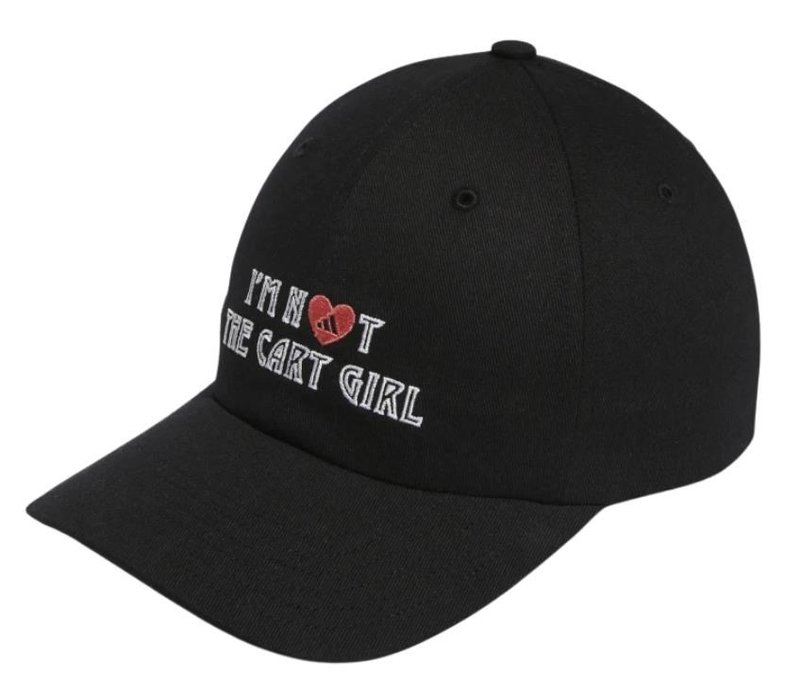 Adidas Cart Girl gorra de mujer, negra