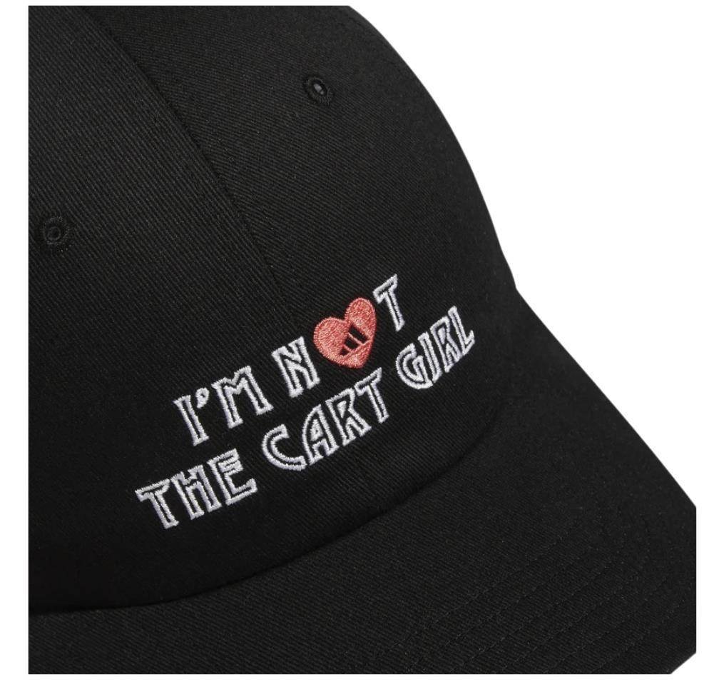 Adidas Cart Girl gorra de mujer, negra
