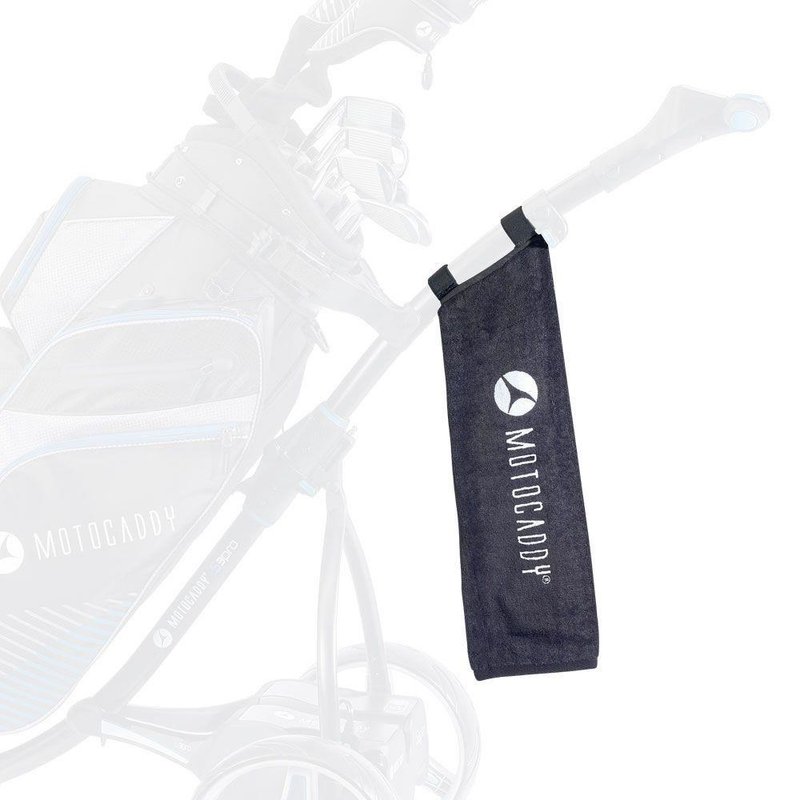 Motocaddy Deluxe Trolley toalla, negra