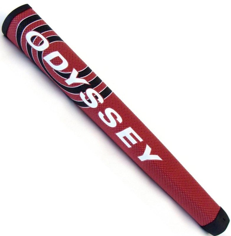 Odyssey Jumbo putter grip rojo