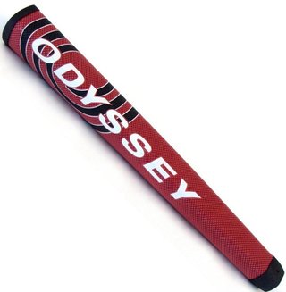 Odyssey Jumbo putter grip rojo