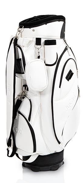 JuCad Style cart bag, blanco/negro