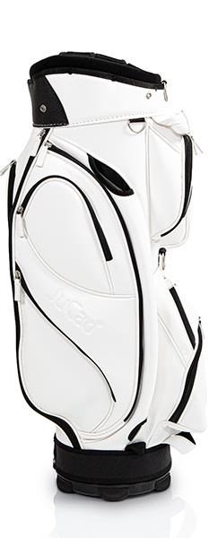 JuCad Style cart bag, blanco/negro
