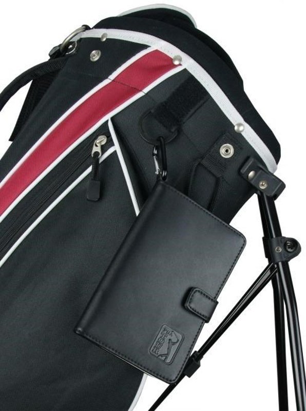 PGA Tour Real Leather Score Card and Accessory Wallet, negro