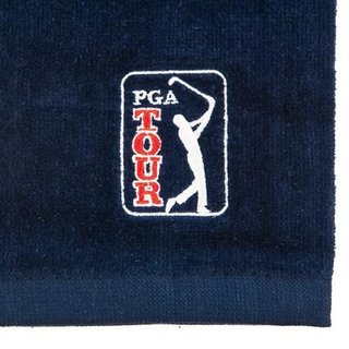 PGA Tour toalla de golf navy