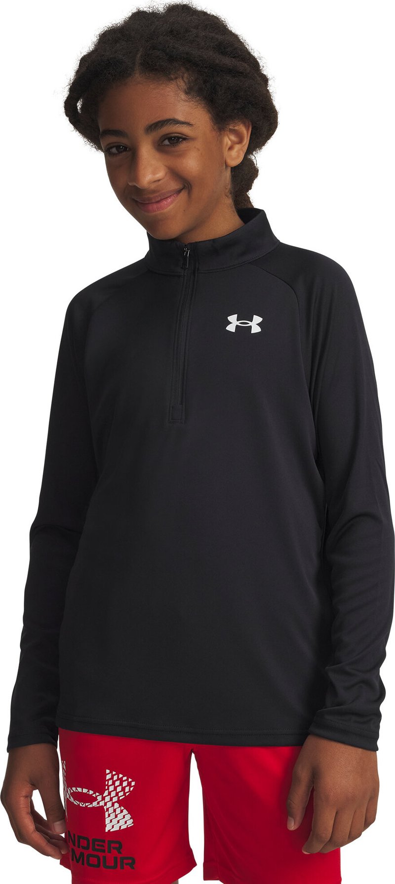 Under Armour Tech 2.0 1/2 Zip sudadera junior, negro