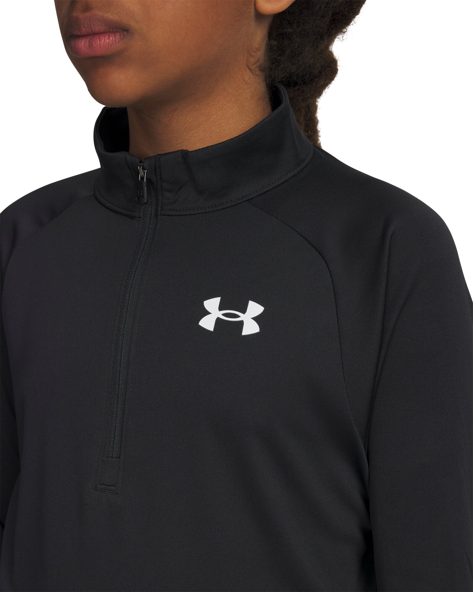 Under Armour Tech 2.0 1/2 Zip sudadera junior, negro