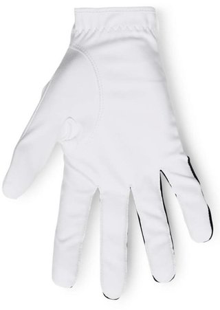Under Armour Medal guante de golf para hombre, blanco/negro