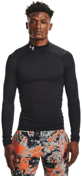 Under Armour ColdGear® Compression Mock top térmico de hombre, negro