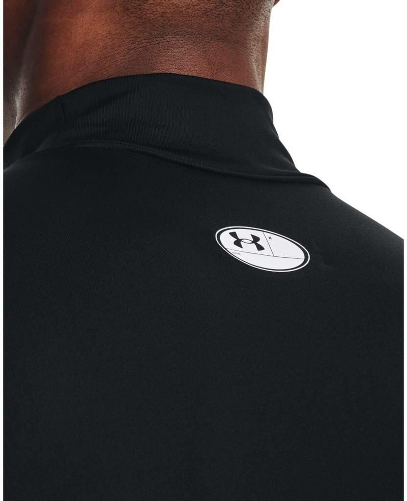 Under Armour ColdGear® Compression Mock top térmico de hombre, negro